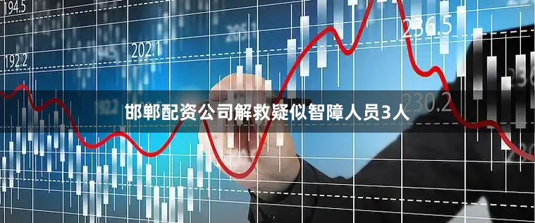 邯郸配资公司解救疑似智障人员3人